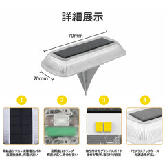 屋外対応 LED人感センサーライト｜IP65防水×お得な2個セット｜高輝度LEDで徹底防犯｜選べる点灯モードで常夜灯×人感自動点灯【ディアドリス】